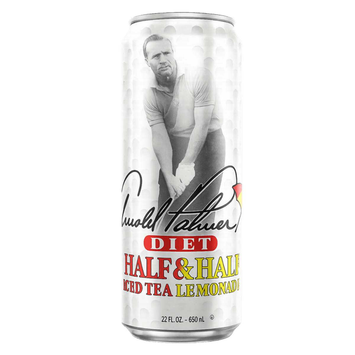 Холодный чёрный чай AriZona Arnold Palmer Diet Half Iced Tea & Half Lemonade без сахара, 650 мл